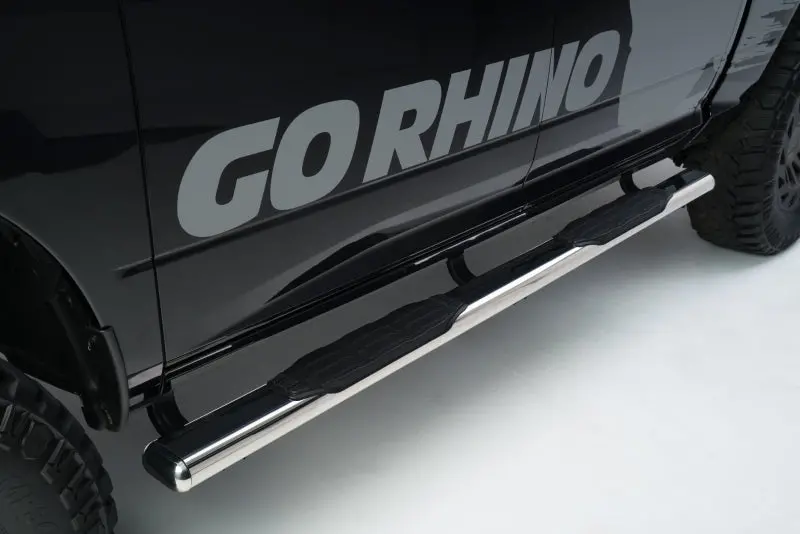 Go Rhino 18-20 Jeep Wrangler Jlu 5In 1000 Series Complete Kit W/Sidestep + Brkts 1