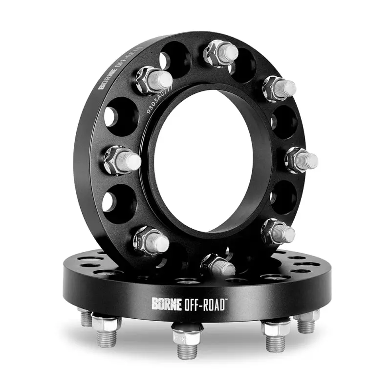 Borne Off-Road Wheel Spacers 8X180 / 124.1 / 32 M14 – Black 1