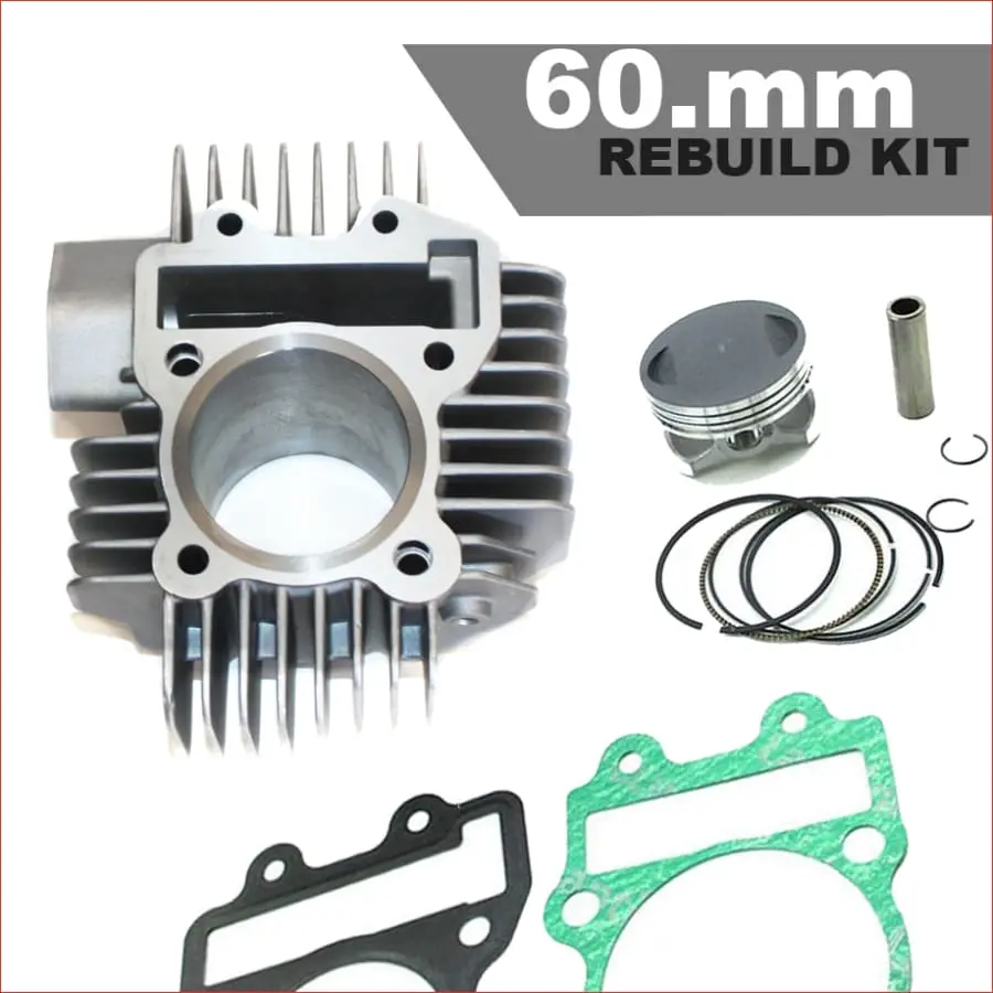 60Mm Cylinder Piston Rebuild Kit - 150Cc 160Cc 1