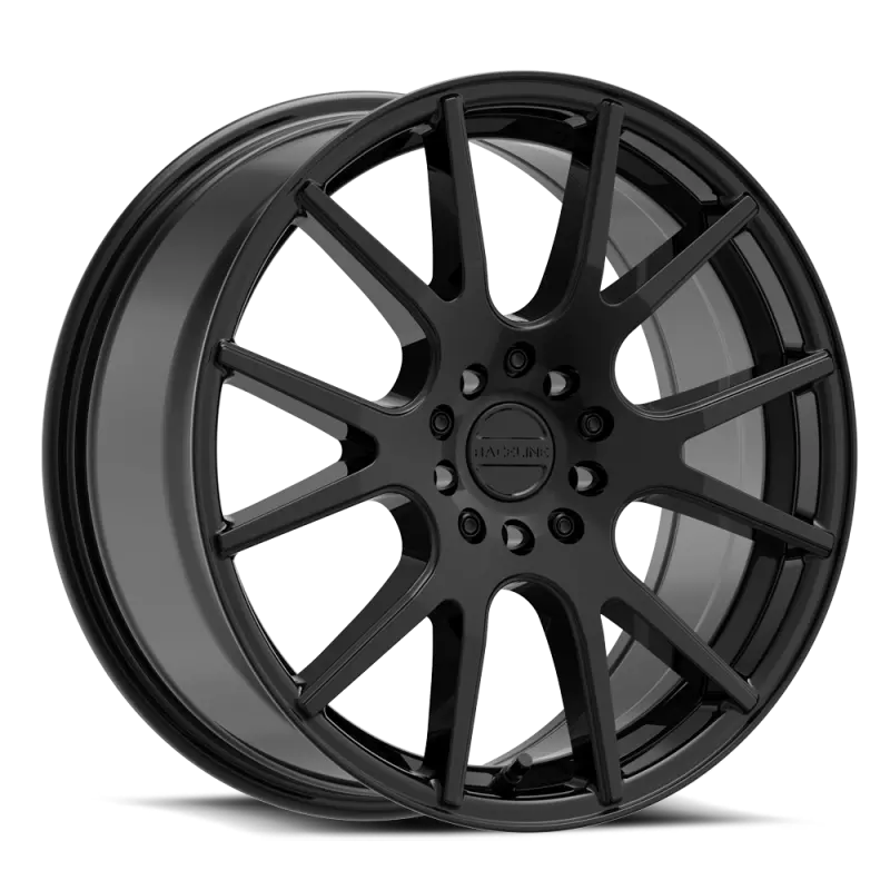 Raceline 147B Intake 18X8in / 5X114.3/5X127 Bp / 40Mm Offset / 72.62Mm Bore - Gloss Black Wheel 1