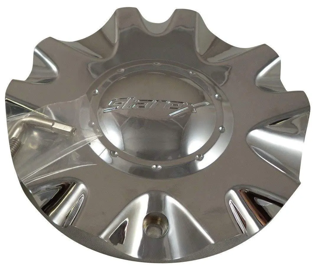 Starex S-5 Custom Wheel Center Cap Chrome (4 Caps) New! 1