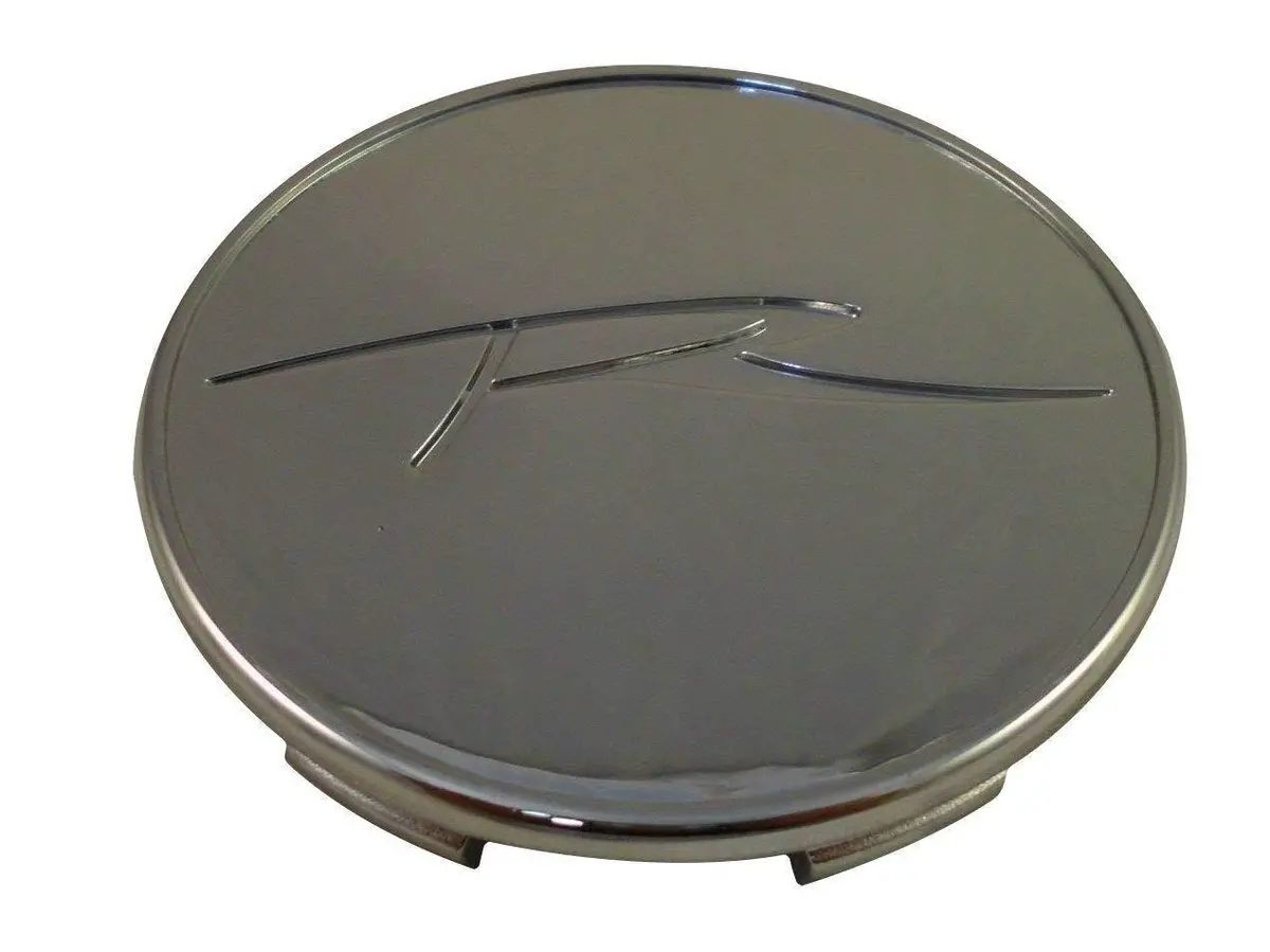 Raceline Wheels Chrome Custom Wheel Center Caps # 89-0102-R (4 Caps) 1