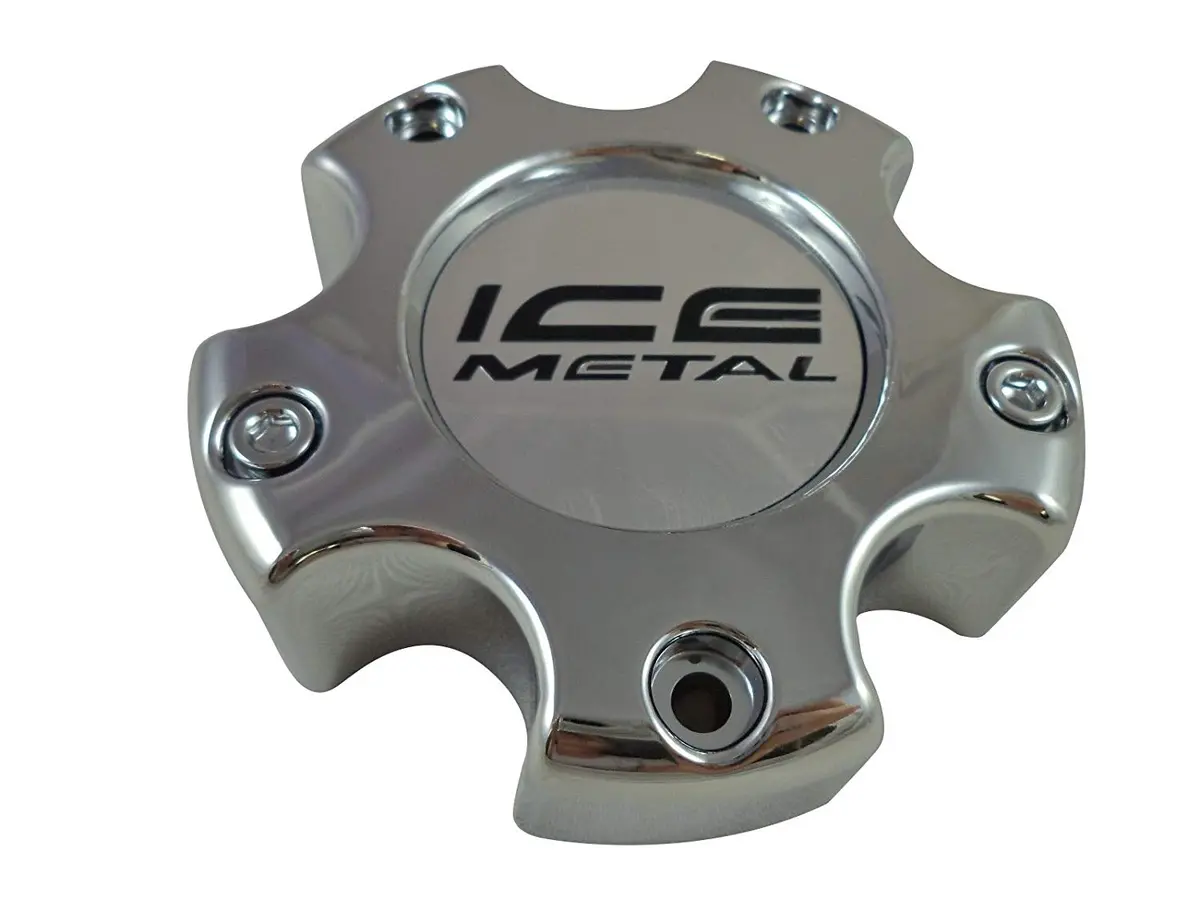 Ice # 173B Chrome Custom Wheel Center Cap (2 Caps) 1