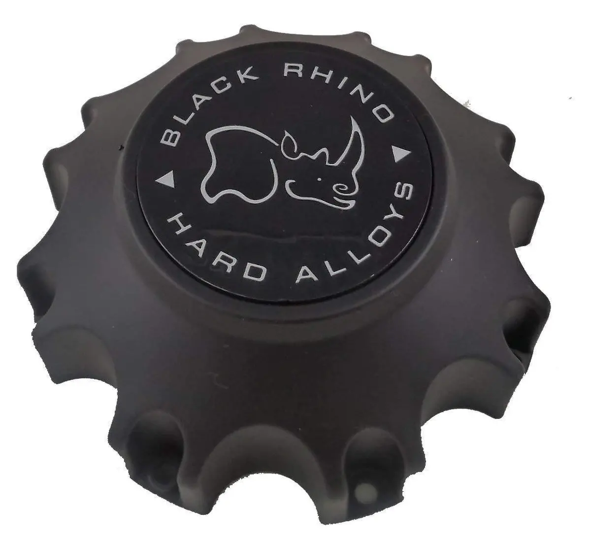 Black Rhino Cap M-791 Matte Black Wheel Center Cap 8 Lug (4 Caps) 1