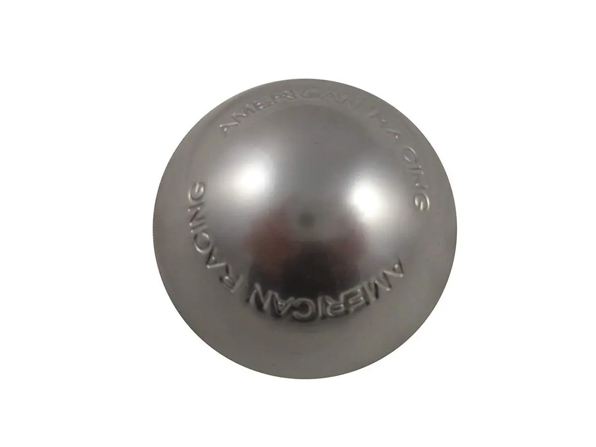 American Racing Wheels Silver Custom Wheel Center Cap # 1242100007 (4 Caps) 1