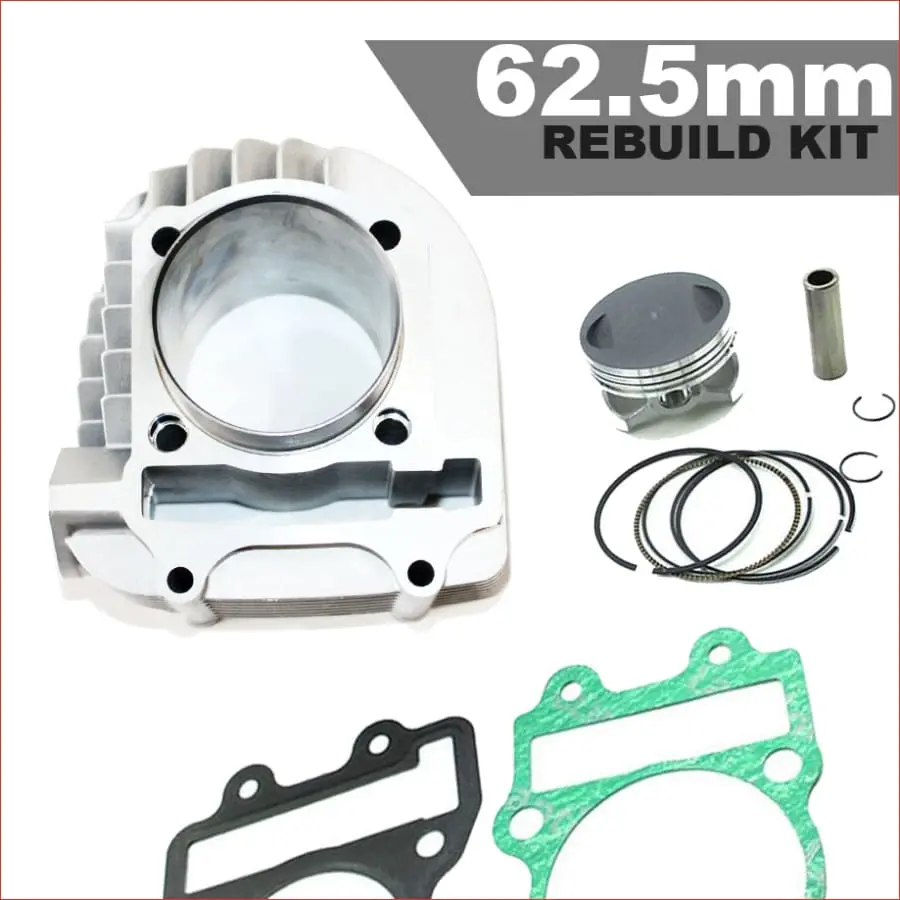 62.5Mm Cylinder Piston Rebuild Kit - 200Cc Gy6 1