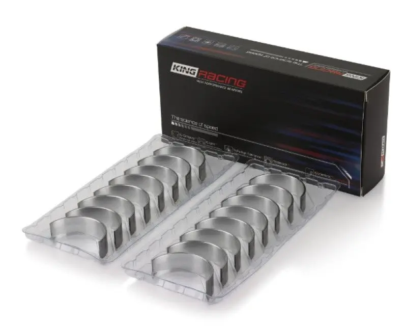 King Engine Bearings Gmc Sbc 55-67 265/283/302/327 V8 (Size 010X) Performance Rod Bearing Set 1