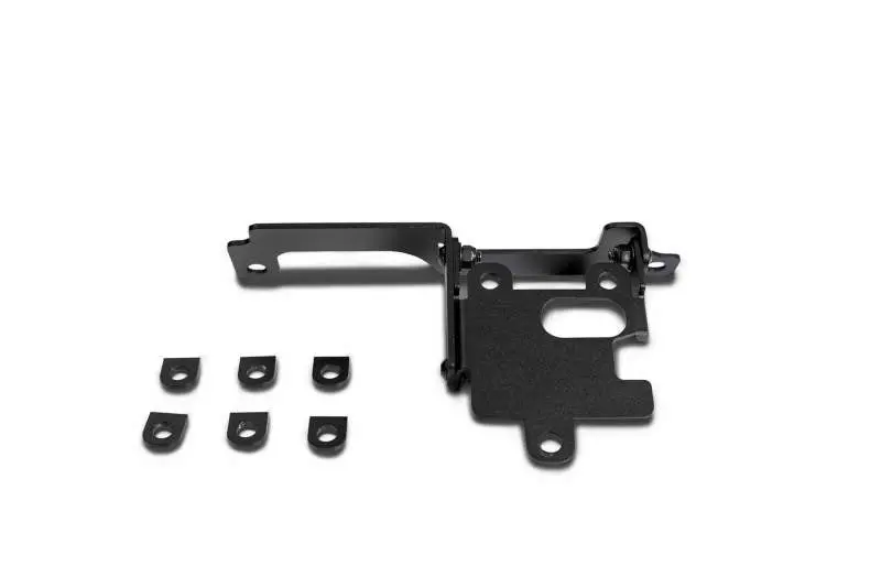 Addictive Desert Designs 2021-2025 Ford Bronco Adaptive Cruise Control Relocation Bracket In Hammer Black 1