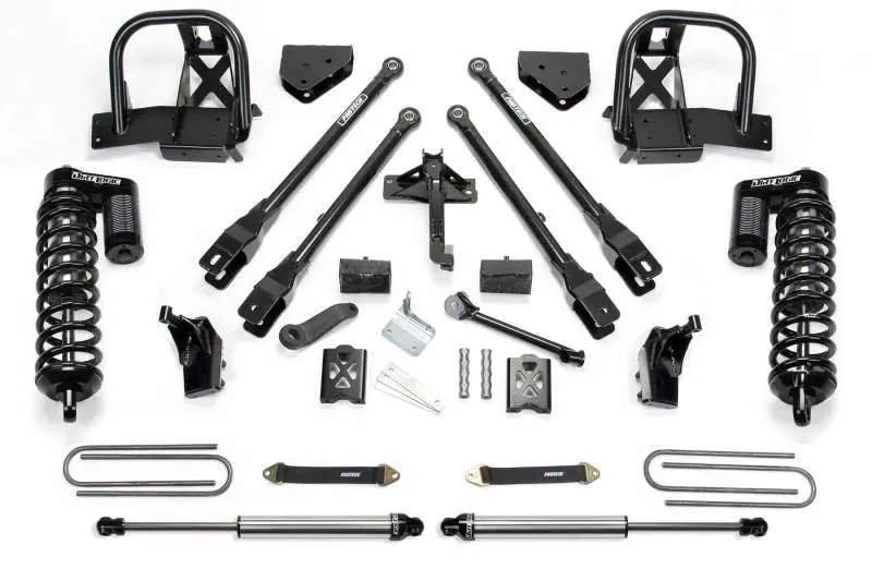 Fabtech 05-07 Ford F250 4Wd W/Factory Overload 6In 4Link Sys W/Dlss 4.0 C/O & Rr Dlss 1