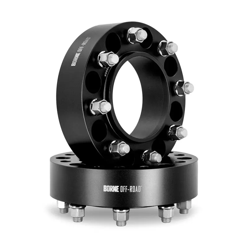Borne Off-Road Wheel Spacers 8X165.1 / 116.7 / 50 M14 – Black 1