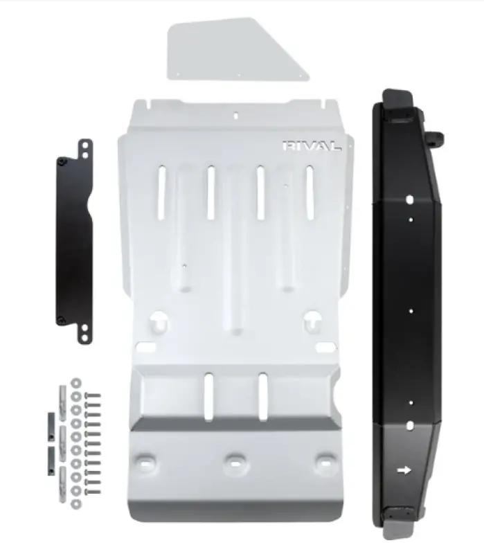 Rival 2016-2023 Toyota Tacoma 3Gen 4Wd Aluminum Transmission Transfer Case Skid Plate 1