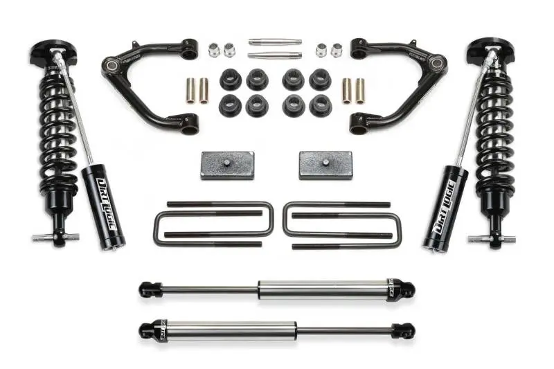 Fabtech 19-21 Gm C/K1500p/U 3In Uniball Uca Sys W/Dl 2.5 Resi& 2.25 1