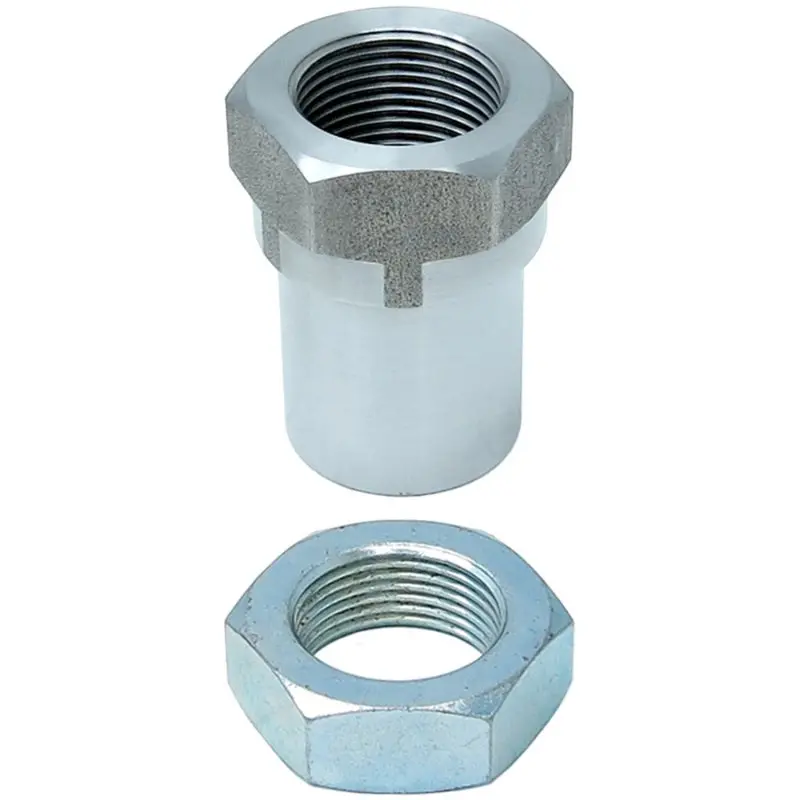 Rockjock Threaded Bung With Jam Nut 1 1/4In-12 Rh Thread Set 1