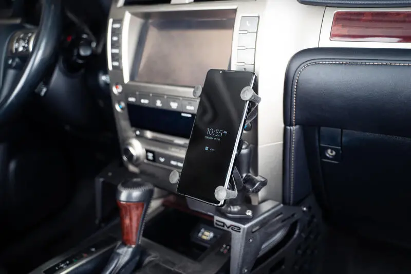 Dv8 Offroad 2010-2021 Lexus Gx 460 | Center Console Molle Panels & Digital Device Bridge 1