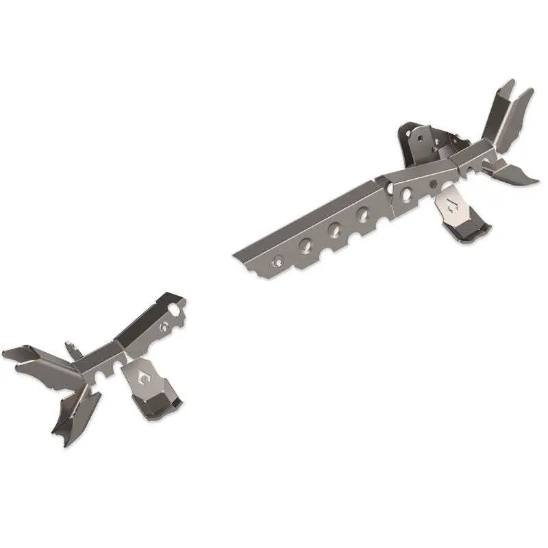 Artec Industries 07-18 Jeep Wrangler Jk Apex Front Axle Armor Kit D44 - Raised Tracbar 1