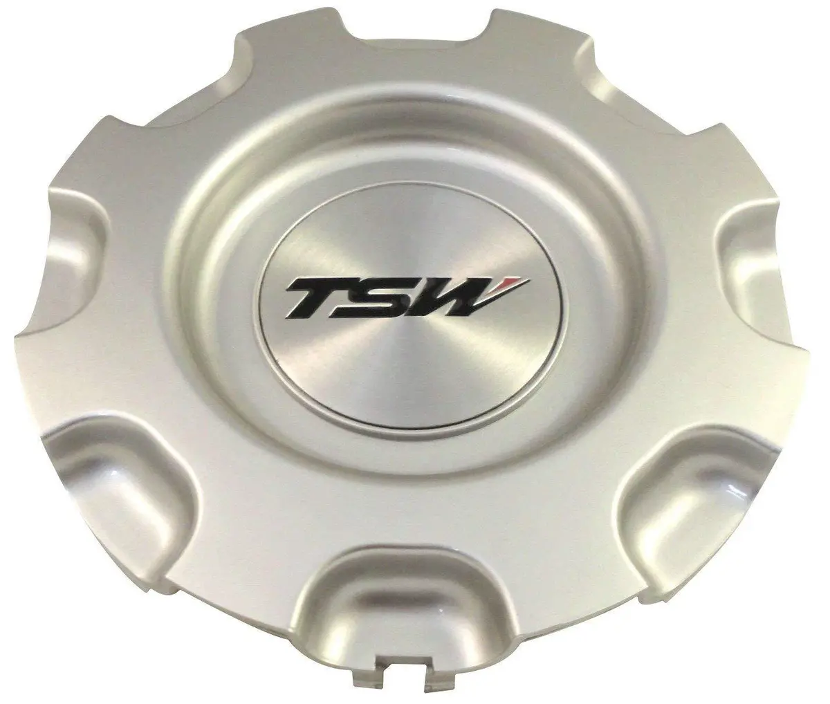 Tsw Wheels Silver Custom Wheel Center Cap # Cap-8762 (1 Cap) 1