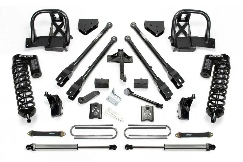 Fabtech 08-10 Ford F350 4Wd 6In 4Link Sys W/Dlss 4.0 C/O & Rr Dlss 1