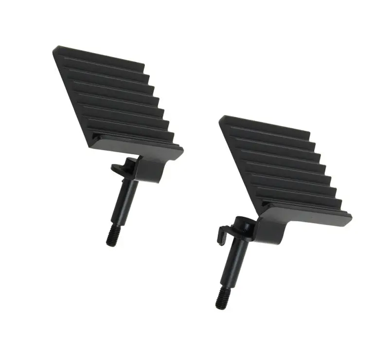 Fishbone Offroad 07-18 Jeep Wrangler Jk - Foot Peg Set - Black 1