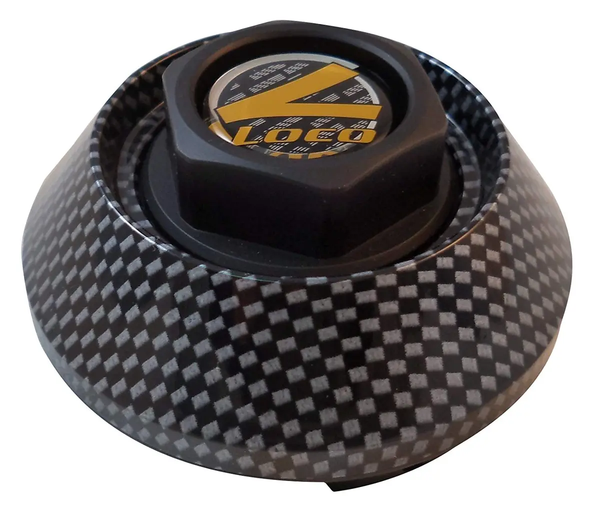 Loco Wheels # A-50 Chrome Custom Wheel Center Cap (4 Caps) 1
