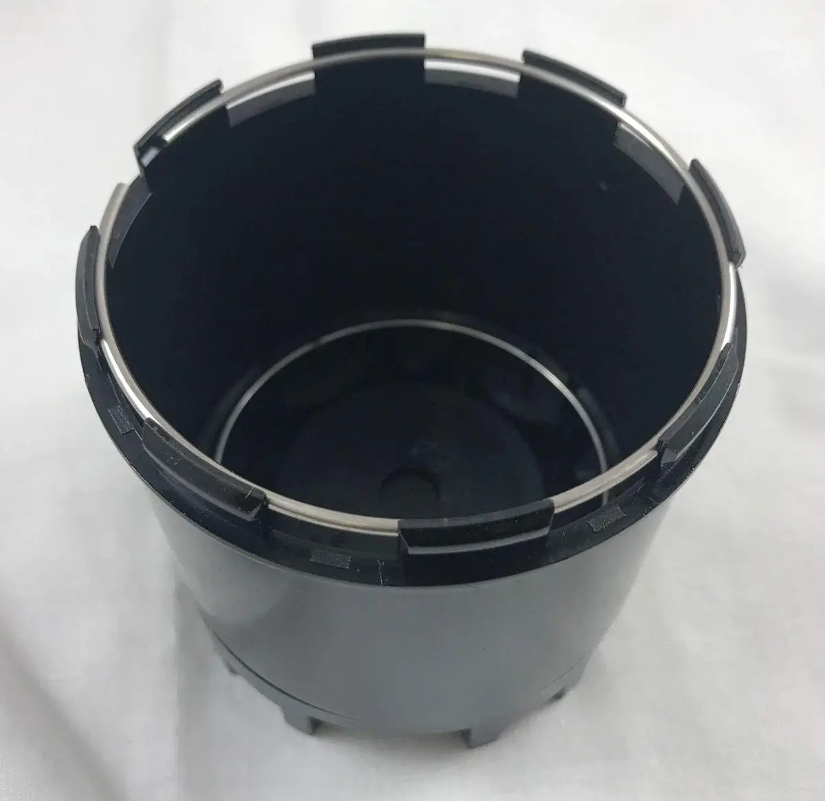 American Outlaw Wheels Flat Black Custom Wheel Center Caps # Bc-893 (4 Caps) 2
