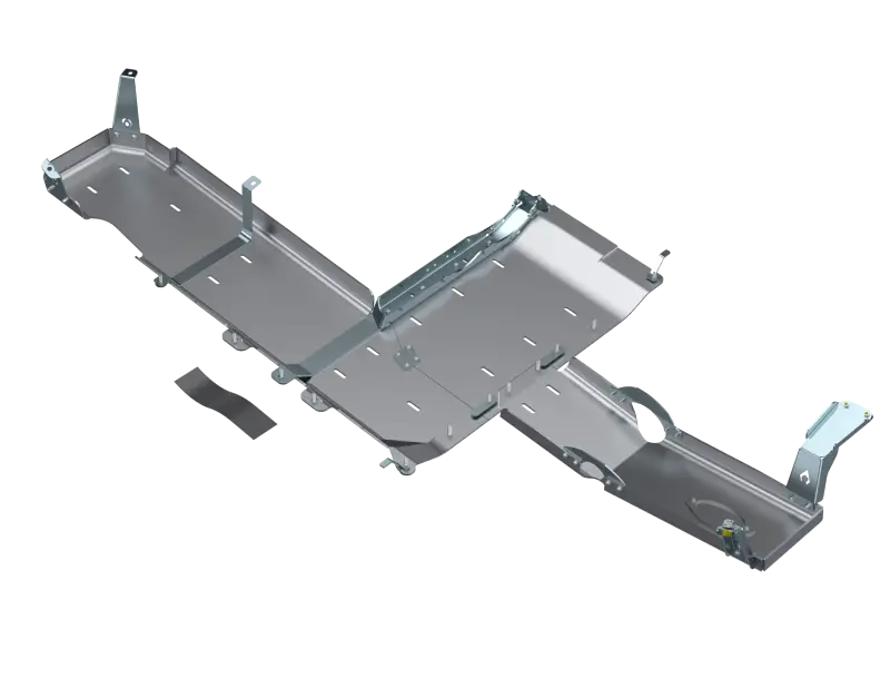 Artec Industries 2018 Jeep Wrangler Jl Sahara Full Bellypan W/ Oil Door - 4 Door 3.6L Aluminum 1