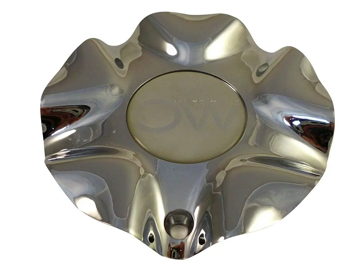 Optima Wheels 10510 Chrome Custom Wheel Center Caps (1 Cap) 1