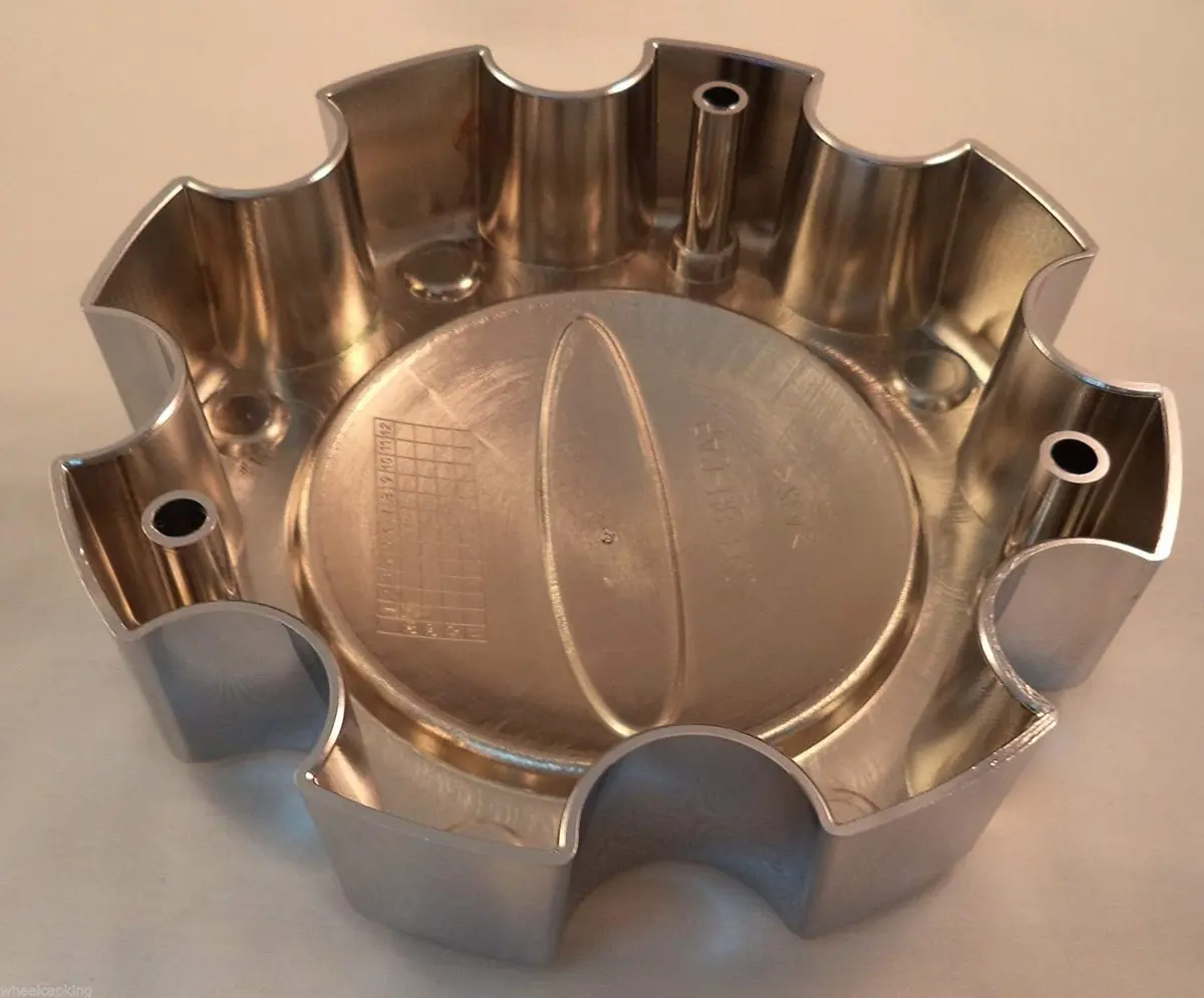 Limited Wheels Chrome Custom Wheel Center Caps # L-053-8H-Cap (1 Cap) 2
