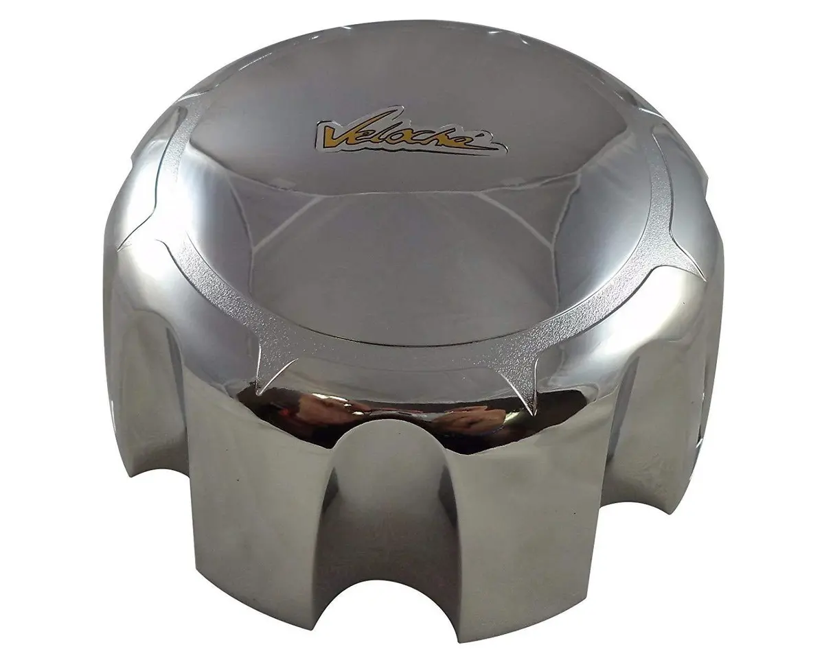 Veloche Wheels Chrome Custom Wheel Center Cap 8 Lug (4 Caps) 1