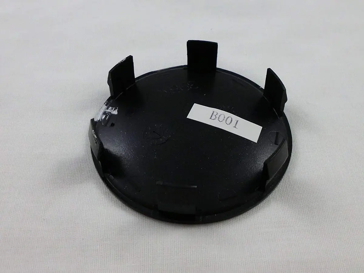 Lorenzo Wheels Gloss Black Custom Wheel Center Caps # 396K67 (1 Cap) 2