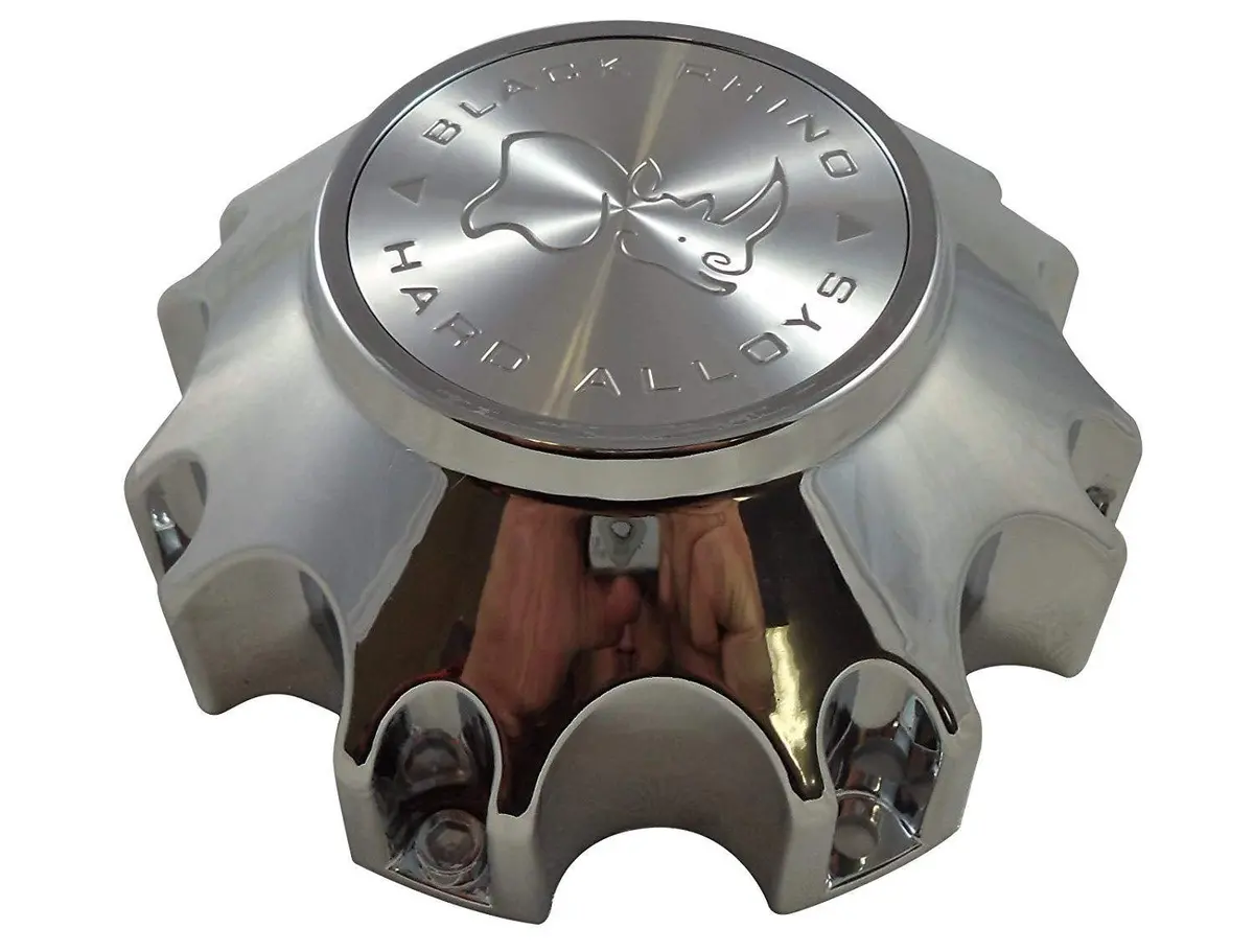 Black Rhino C805501-Cap Wheel Center Cap Chrome (1 Cap) 1