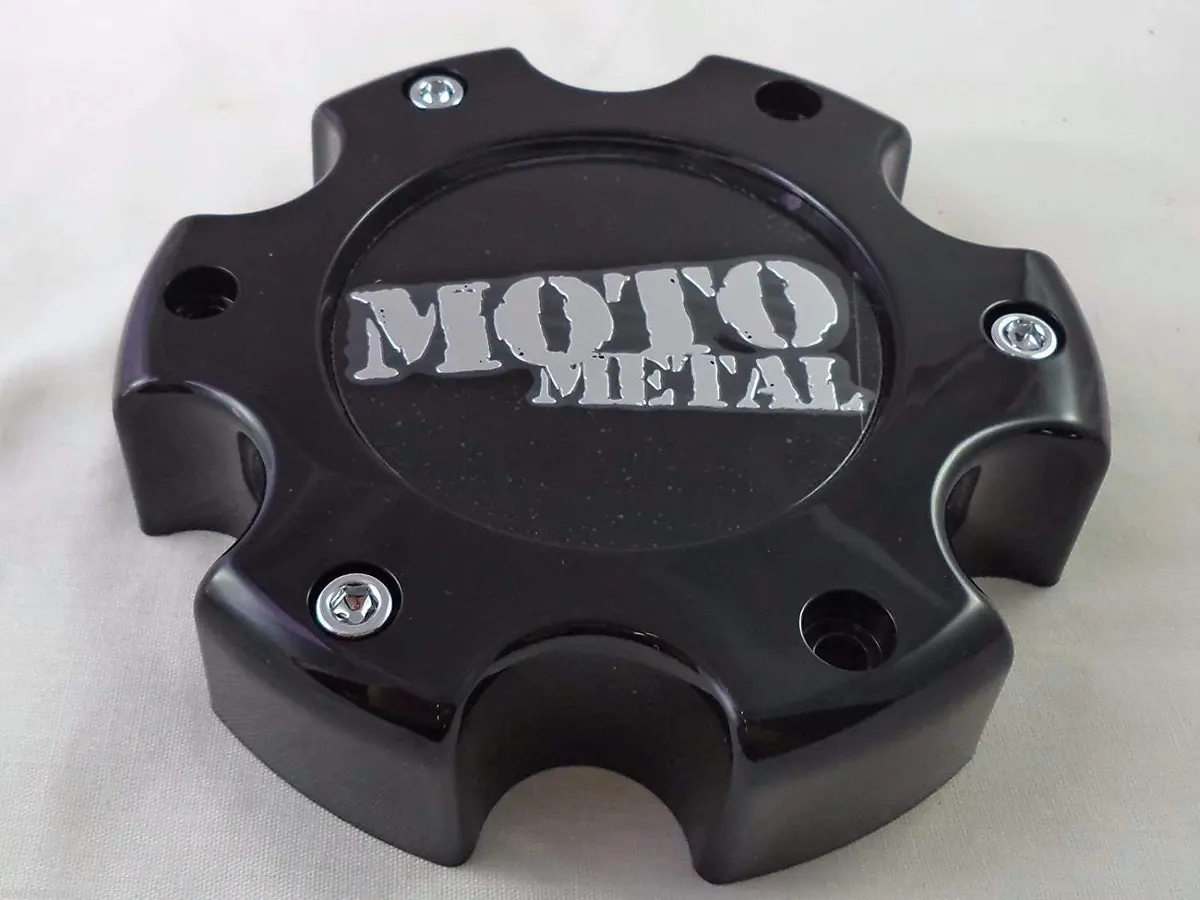 Moto Metal # 845L145 Wheels Gloss Black Custom Wheel Center Caps New! (1 Cap) 2