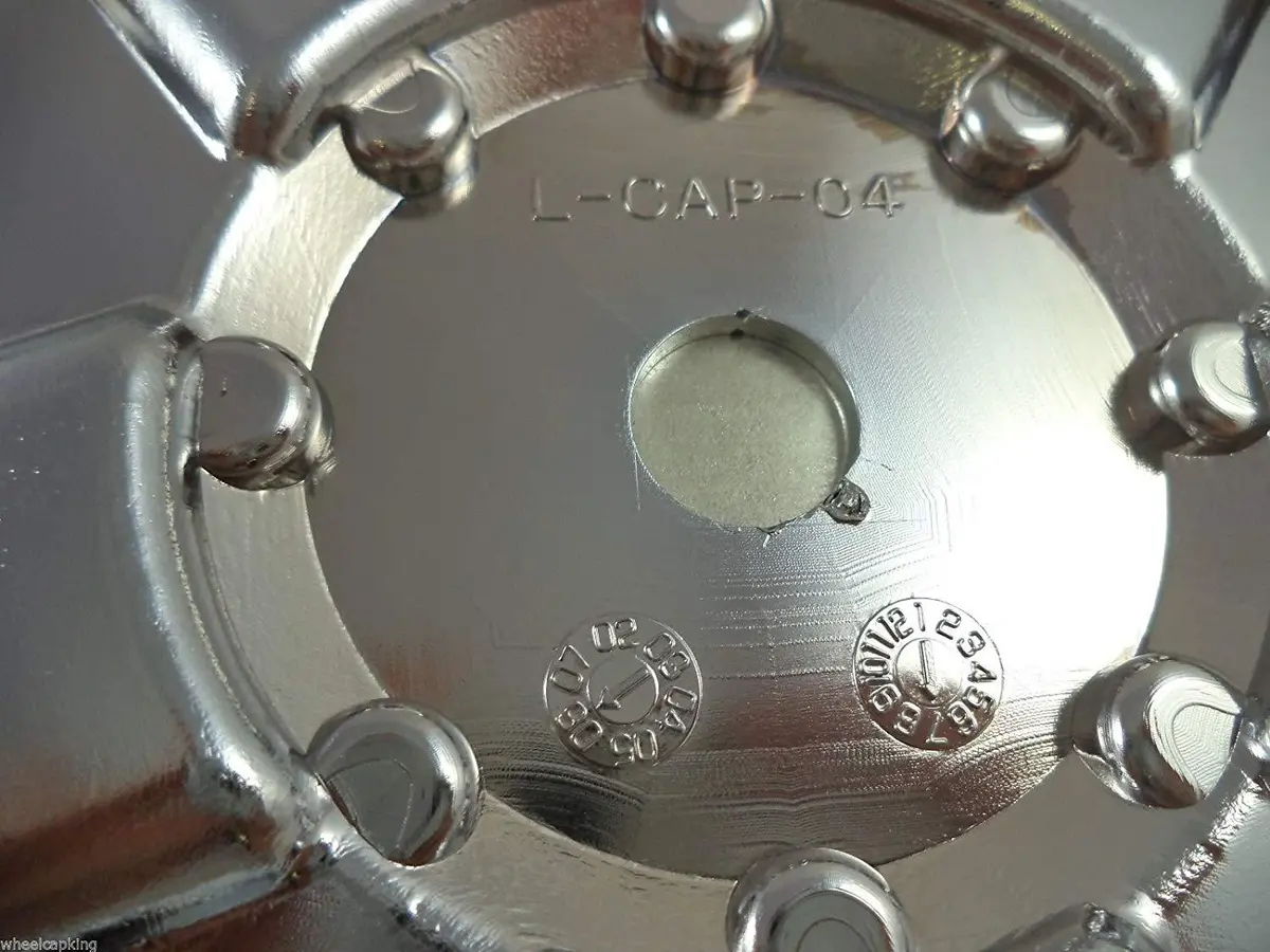 Lexani Wheels Chrome Custom Wheel Center Caps # C-405P / L-Cap-04 (4 Caps) 2