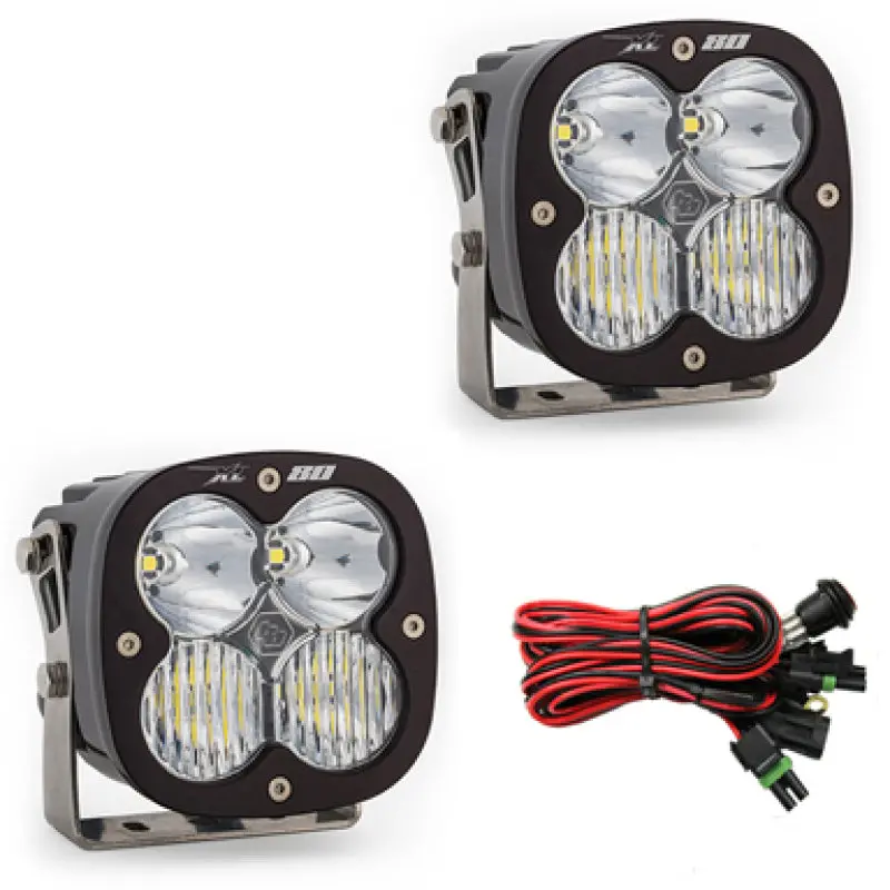 Baja Designs Xl80 Series Driving Combo Pattern Pair Led Light Pods 1