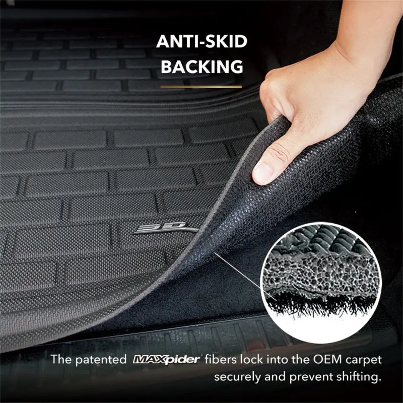 3D Maxpider 22-24 Jeep Grand Cherokee Kagu Black Seat Back Protector 1