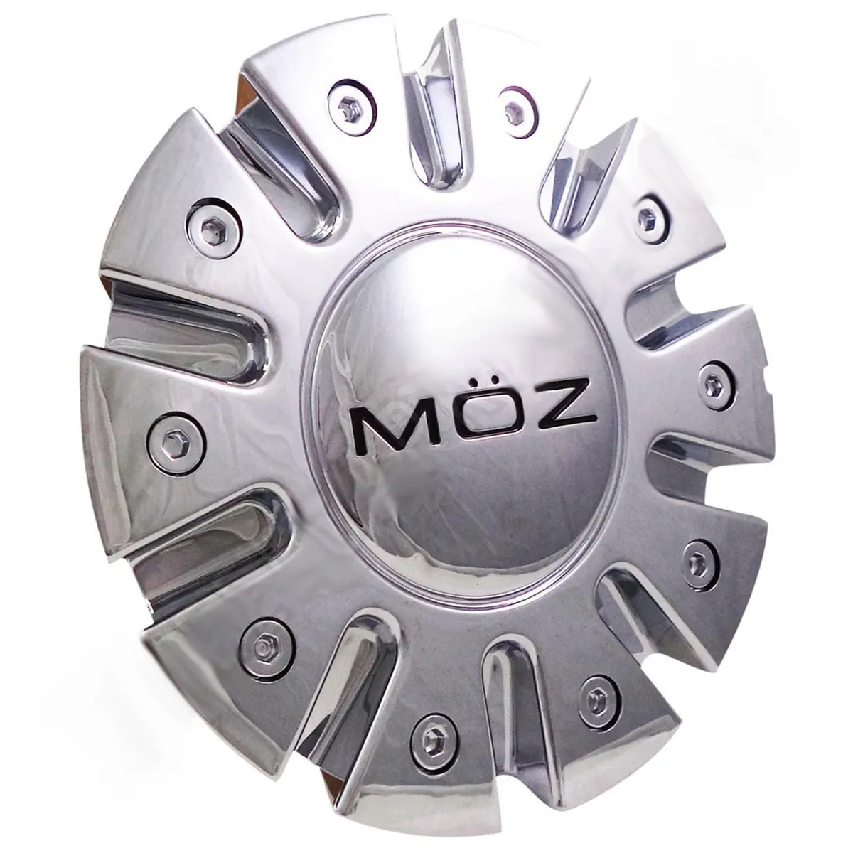Moz Wheels Chrome Custom Wheel Center Cap # 7770-15 (1 Cap) 1