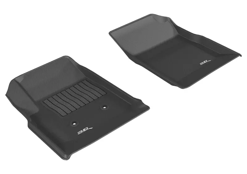 3D Maxpider 2015-2020 Chevrolet/Gmc Colorado/Canyon Crew Cab Kagu 1St Row Floormat - Black 1