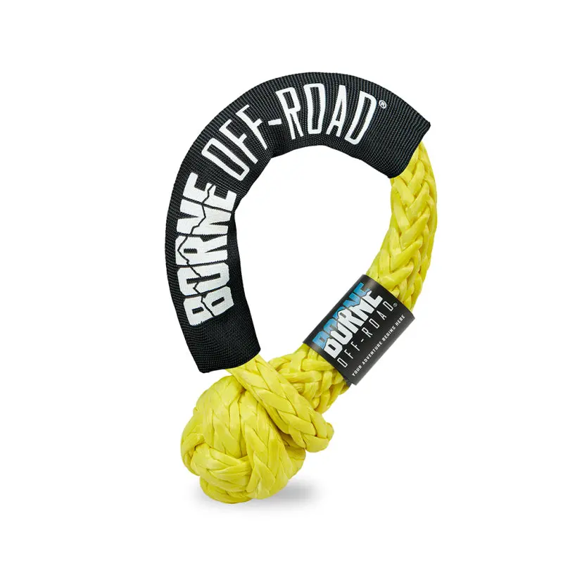 Borne Off-Road 7/16In X 20In Soft Shackle Yellow 1