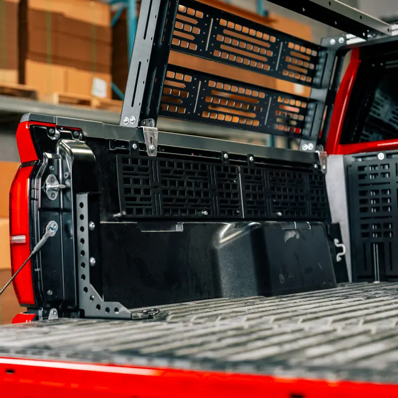 Cali Raised 2024+ Toyota Tacoma Side Bed Molle System For - Driver / Passenger 1
