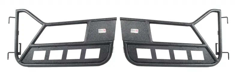 Fishbone Offroad 97-06 Jeep Wrangler Tj Front Tube Doors - Black Textured Powdercoat Steel 1