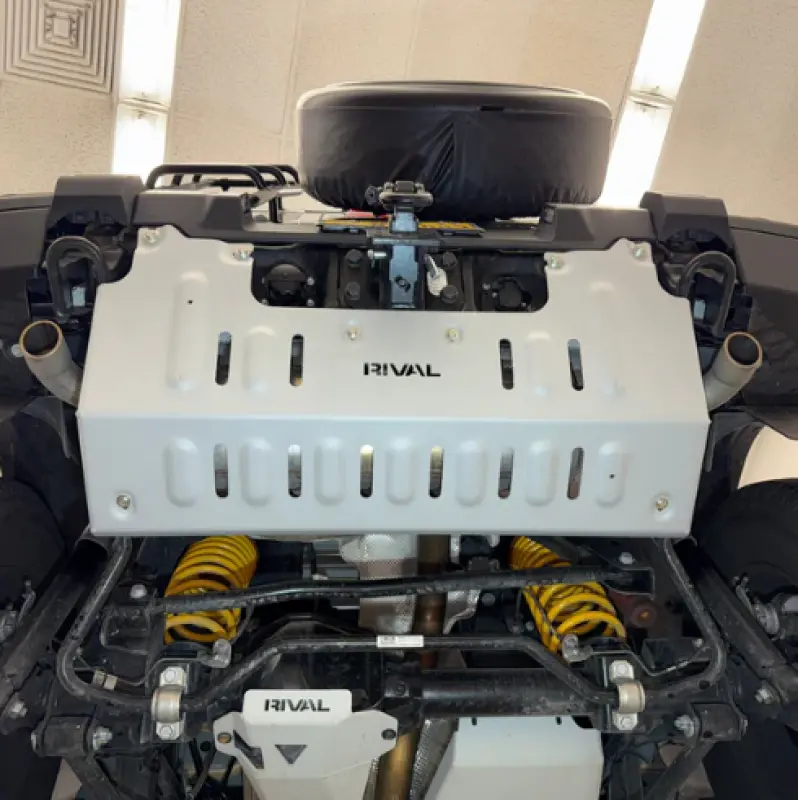 Rival Ineos Grenadier Aluminum Exhaust Skid Plate 1