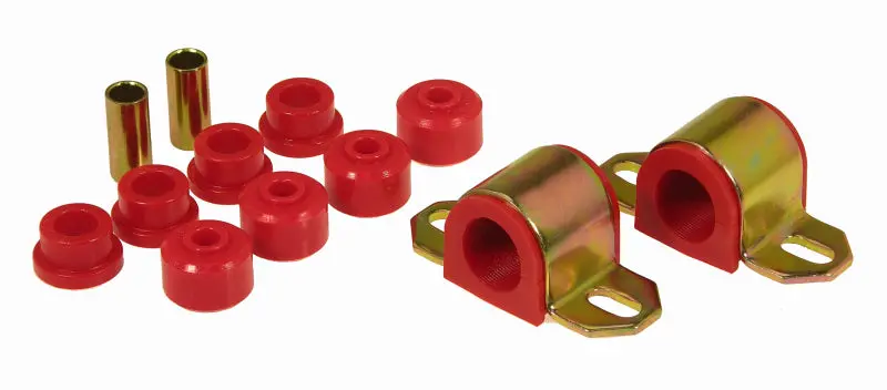 Prothane 84-99 Jeep Cherokee / Commander Front Sway Bar Bushings - 1 1/8In - Red 1