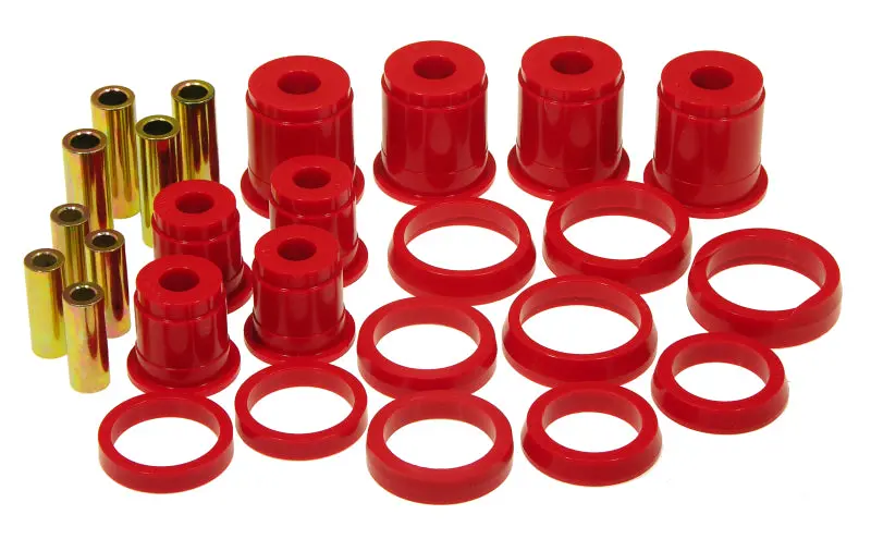 Prothane 84-99 Jeep Cherokee/Commander Front Control Arm Bushings - Red 1