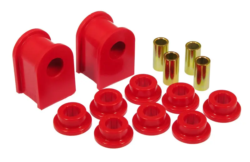 Prothane 77-98 Ford Truck S/B & E/L Bush - 7/8In (For 2.5In Frames / Eye To Eye End Links) - Red 1