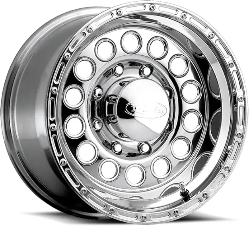 Raceline 887 Rock Crusher 17X9in / 5X127 Bp / 0Mm Offset / 83.82Mm Bore - Polished Wheel 1