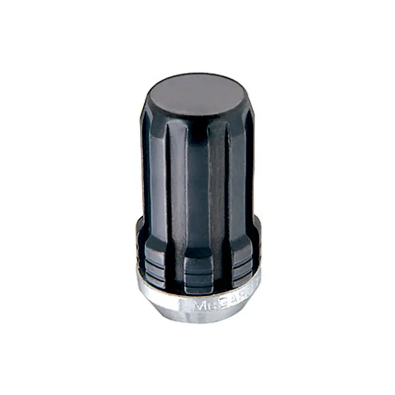 Mcgard Splinedrive Lug Nut (Cone Seat) 1/2-20 / 1.60In. Length (Box Of 50) - Black (Req. Tool) 1
