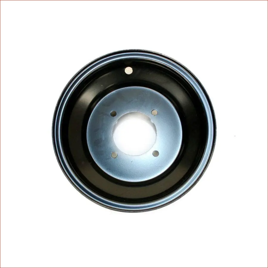 8" Black 4 Stud Rim 19X7.00-8 Pair (X2) 1