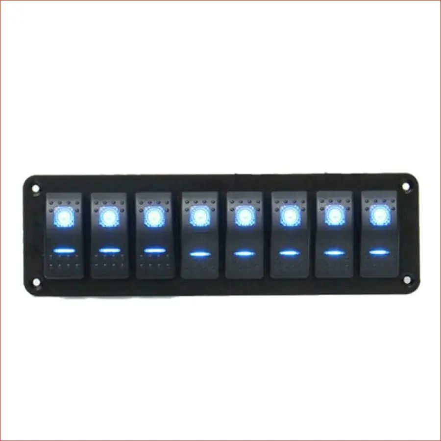 8 Gang Rocker Switch Panel 1