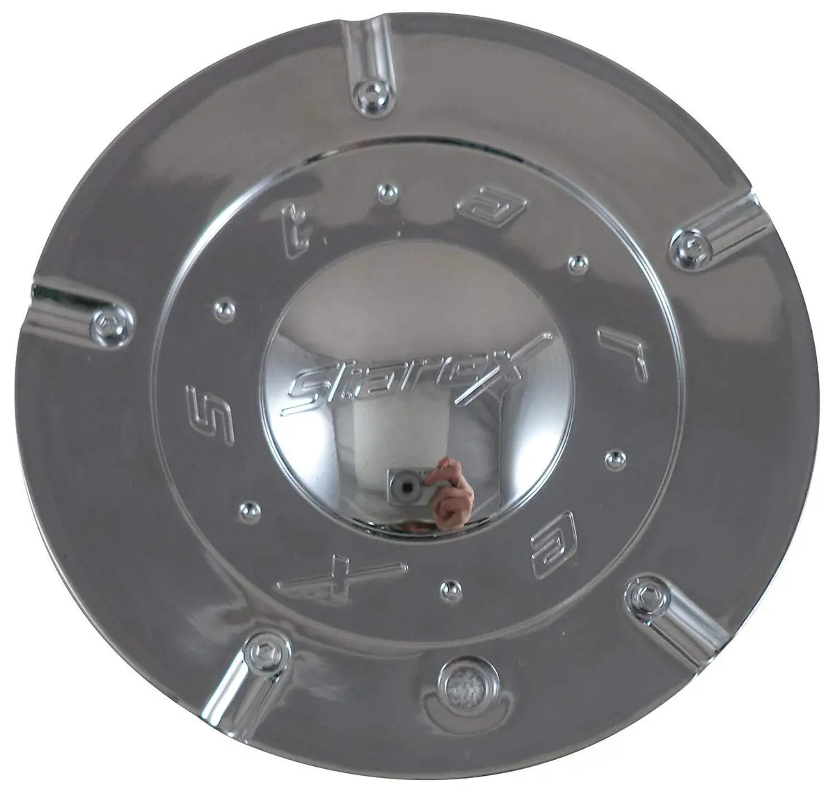 Starex Ms-Cap-M130 / S-4 Custom Wheel Center Cap Chrome (2 Caps) New! 1
