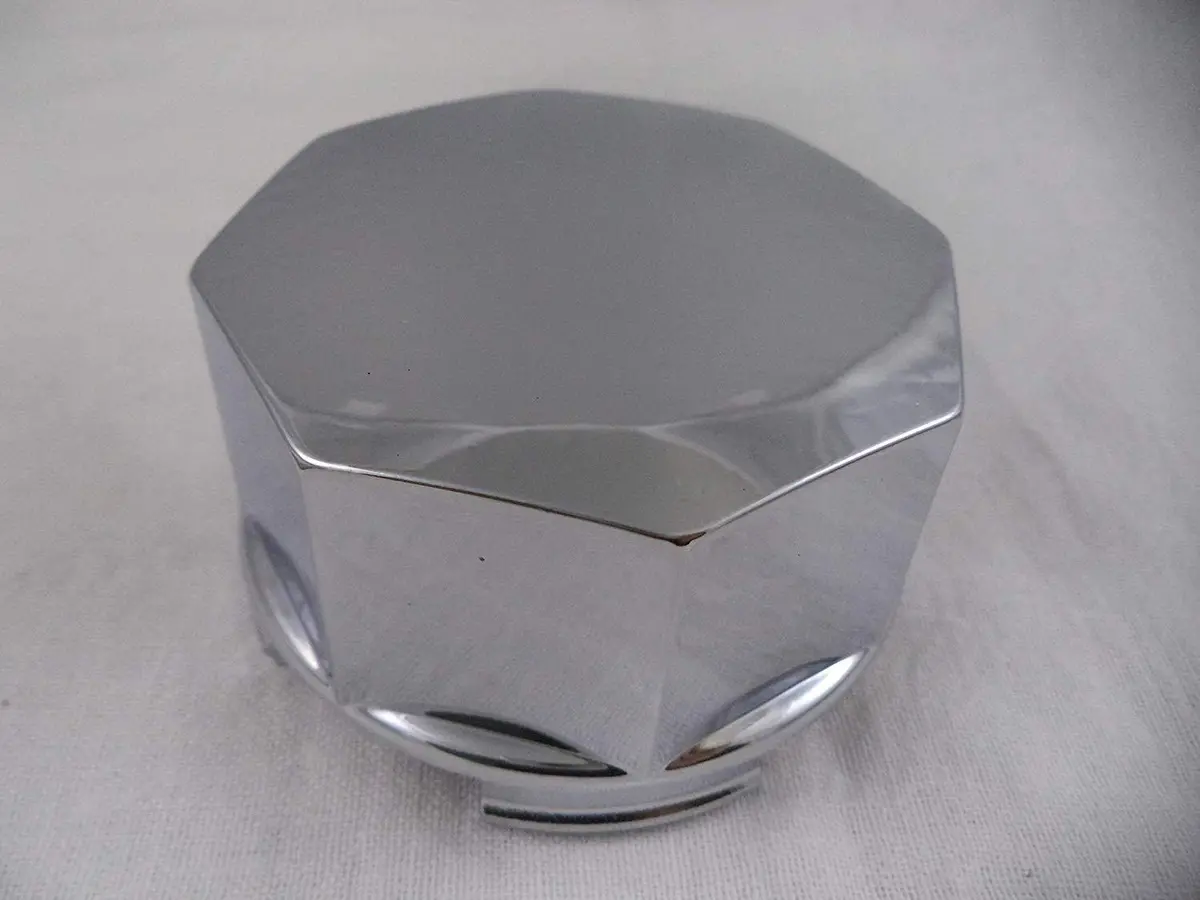 Player Wheels E1-2 Chrome Custom Wheel Center Caps (1 Cap) 2