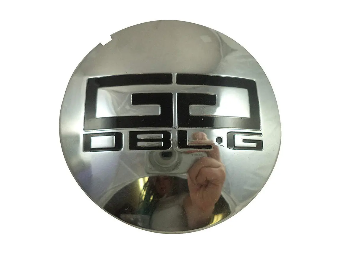Double G # 126K86a / 126K86a-C1 Chrome Custom Wheel Center Cap (1 Cap) 1